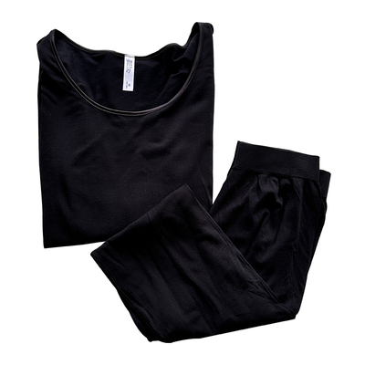 蓝色半岛保暖内衣女无痕贴身