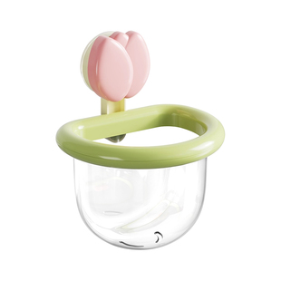 吸盘废弃回收洗脸巾收纳盒壁挂厕所卫生间洗手台浴室擦脸巾置物架