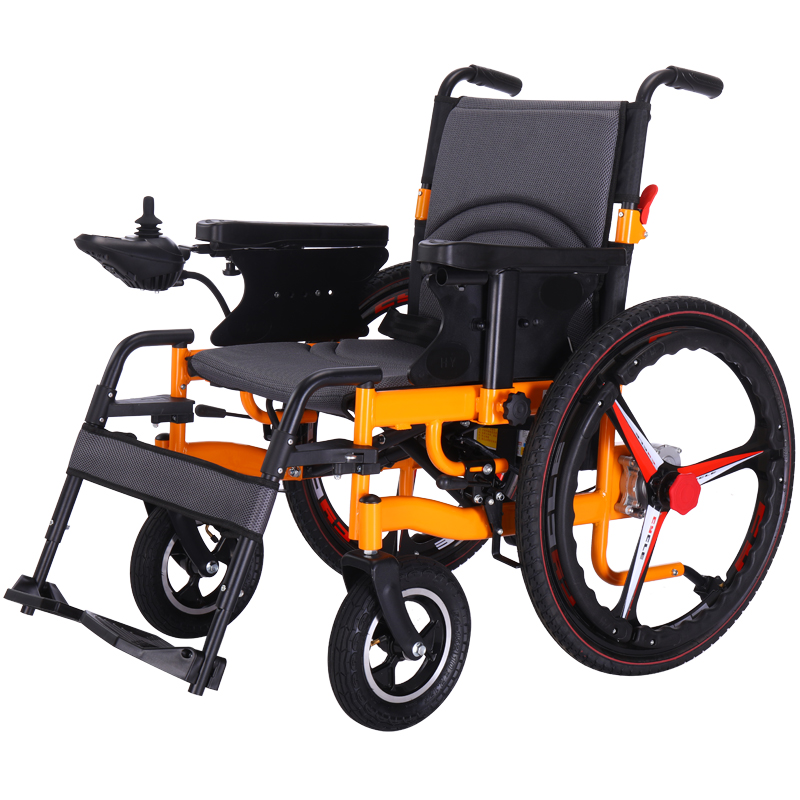 长寿歌电动轮椅智能全自动折叠轻便残疾老年人专用代步车带坐便器