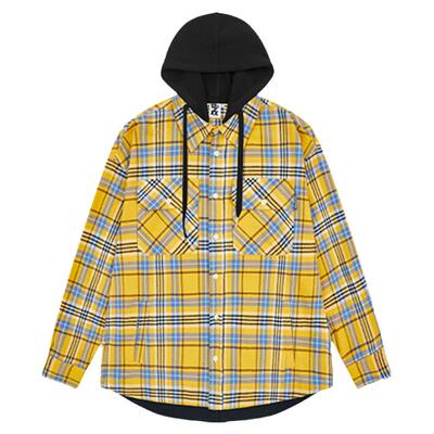 XXZXX潮牌可拆卸外套格子衬衫