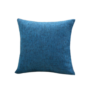 纯色仿麻布沙发抱枕靠垫客厅椅子腰靠床头大号靠背垫抱枕套不含芯