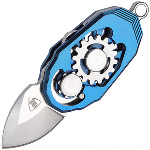 迷你m390粉末钢钥匙扣小刀挂件随身便携刀子合法锋利高硬度折叠刀