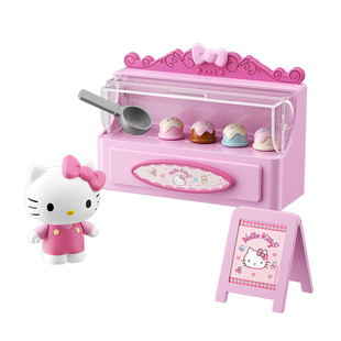 三丽鸥冰淇淋过家家库洛米玉桂狗helloKitty儿童礼物玩具仿真模型