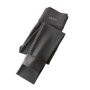 女童打底裤春秋薄绒外穿儿童洋气新款纯棉女宝宝高腰秋冬抓绒秋裤