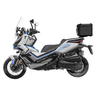 适用新款升仕368G尾箱铝合金摩托车后备箱大容量改装扩展支架尾架