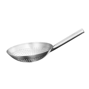 加厚不锈钢漏勺家用厨房油炸大号捞面焯水过滤捞勺商用超大漏网勺