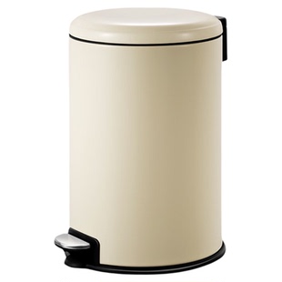 EKO垃圾桶家用轻奢高档客厅厨房卫生间创意带盖不锈钢简约脚踏式