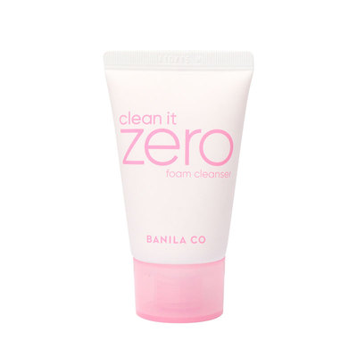 Banila CO/芭妮兰zero洗面奶洁面乳霜柔和泡沫油皮清洁毛孔女30ml