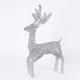 70#Серебряный рождественский олень без света