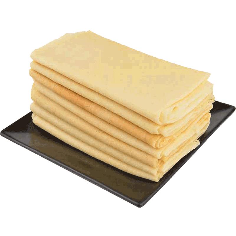半拉山小米煎饼东北杂粮煎饼500g手工煎饼果子鏊子摊薄软好吃零食