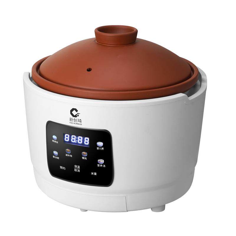 家用0涂层真紫砂智能电饭锅