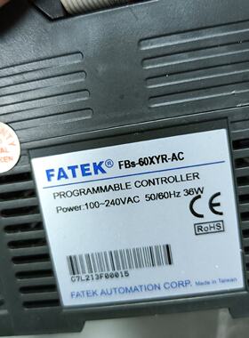 议价Disassembled Yonghong Plc Fbs60Mct2Ac Fbs60Xy适用