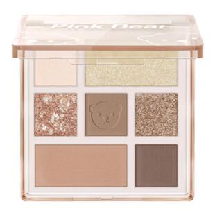 PINKBEAR皮克熊眼影盘05七色01大地色哑光06小众品牌正品平价学生