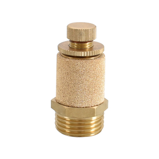 黄铜消声器1分2分3分4分6分1寸1.2寸2寸外丝平头尖头闷声消音器