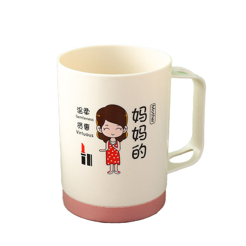 家庭套装刷牙漱口杯可爱风