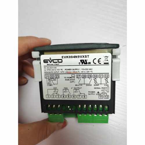 议价意大利EVCO美控四输出温控器EVK004N9VXST/FK214/FK217/EVK21
