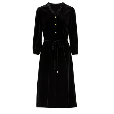 狐狸毛领妈妈装大码羊绒大衣外套