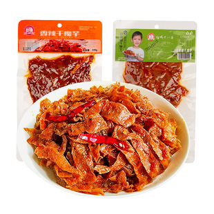 墉城十八子魔芋干山胡椒油湖南特产魔芋干张家界干魔芋香辣魔芋丝