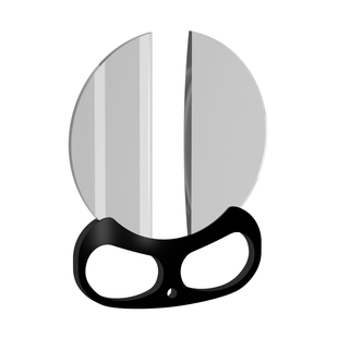 100mm手持双半月前景虚化特殊效果滤镜摄影摄像镜头附件创意拍摄