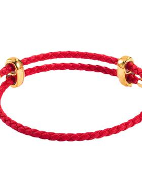 可调节皮绳男女款情侣送礼