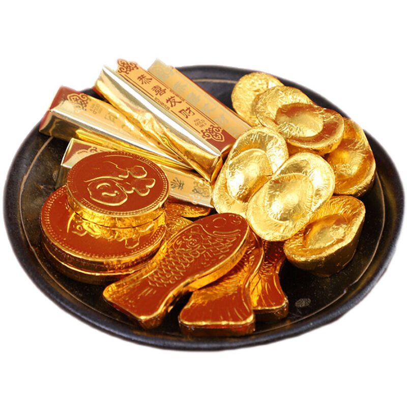 金币巧克力散装混合结婚喜糖