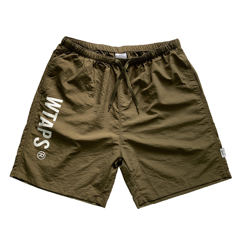 GM自制#WTAPS24SS西山彻沙滩裤户外运动防水短裤潮牌男余文乐同款