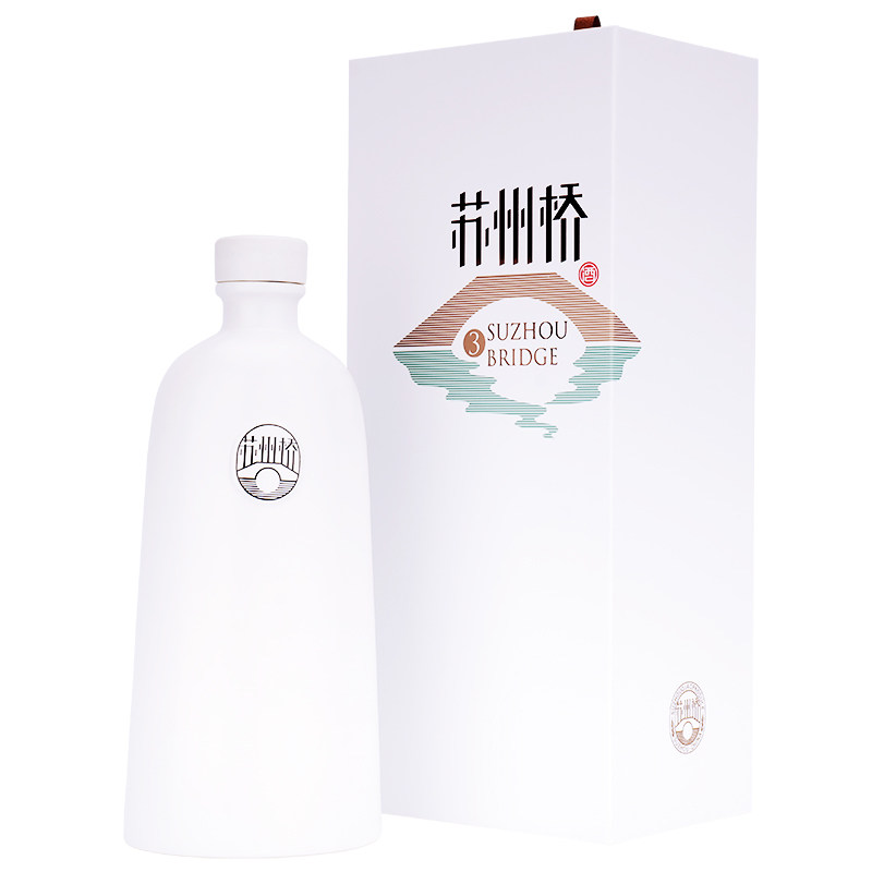 苏州桥500ml白酒52%Vol浓香型