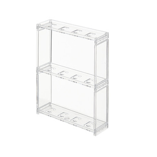 谷子展示架收纳盒徽章展示柜挂件透明钥匙扣防尘挂架动漫周边立牌