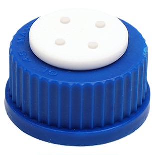 流动相瓶盖1/2/3孔GL45螺口试剂瓶相液瓶补料瓶盖四氟盖丝口瓶盖