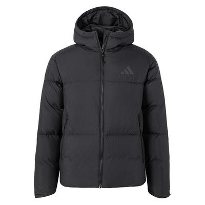 滔搏adidas阿迪达斯男子PUFFY DOWN JKT保暖运动休闲羽绒服JV6187