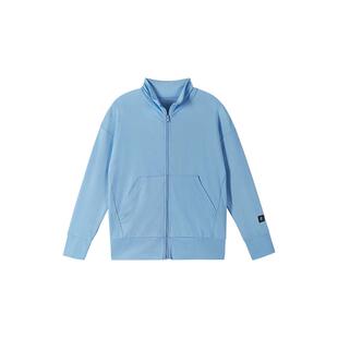 芬兰reima男女儿童大童长袖春秋新款休闲针织凉感开衫卫衣