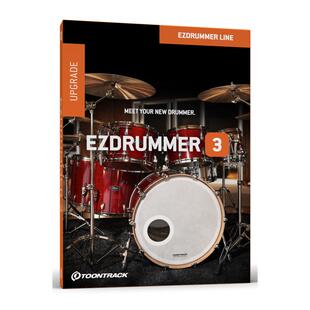 2026新版EZdrummer 3打击乐架子鼓音色鼓组软音源Win/MAC+全扩展