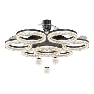 客厅灯2025新款风扇灯轻奢高级感大气全光谱护眼吸顶灯套餐灯具