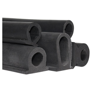 工业卷帘门底部密封条 卷闸门防水胶条 卡槽型三元乙丙密封条