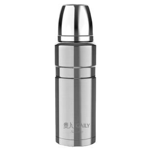 贵人保温杯全钢杯套便携水壶户外运动保温壶男女316不锈钢2升杯子