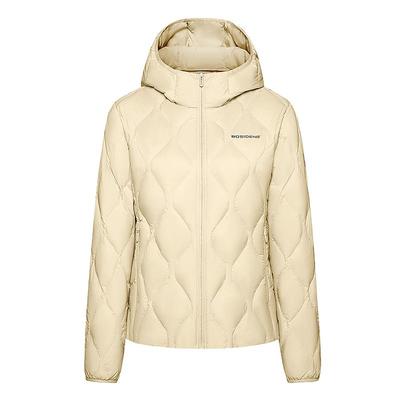 波司登户外短款轻薄鹅绒羽绒服女