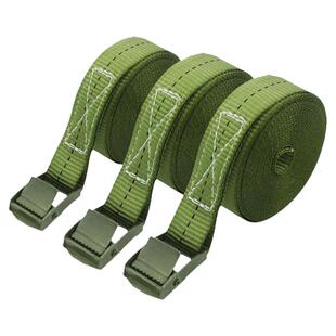 25mm军绿色压扣捆绑带涤纶收紧带1寸卡扣万用拉紧扎带行李固定绳