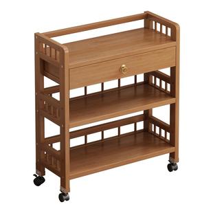 可移动茶几茶桌边几简易小推车非实木多功能置物架茶叶茶具收纳架