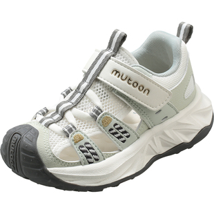 牧童童鞋儿童运动鞋男童2026夏季新款透气网面凉鞋女童轻便框子鞋