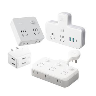 公牛插座扩展多功能插座转换器电源插头转换器转换插头插排多插位