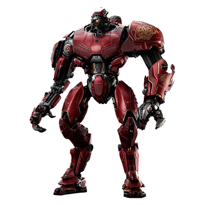 环太平洋暴风赤红机甲模型