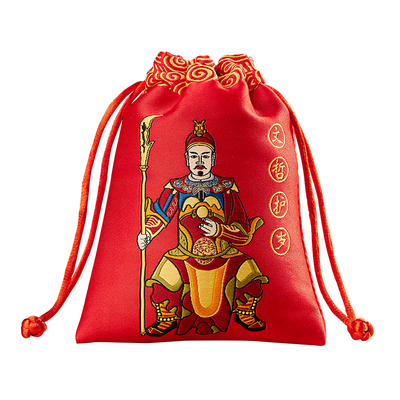 文哲保岁吉宏锦盒大将军锦囊