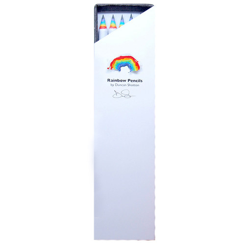 渣洗！Duncan Shotton Rainbow Pencils彩色创意个性彩虹铅笔套装