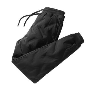 冬季保暖裤羽绒裤90%鸭绒裤男女士运动棉裤长裤子休闲裤大码情侣