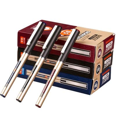 宝克直液式中性笔大容量