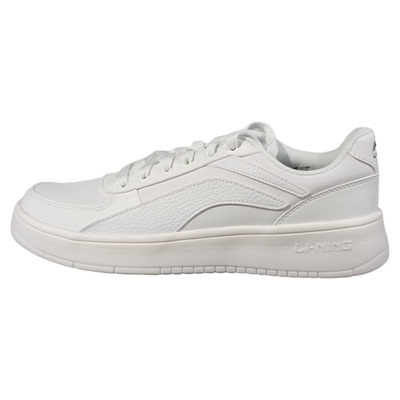 李宁男小白鞋轻便防滑透气板鞋