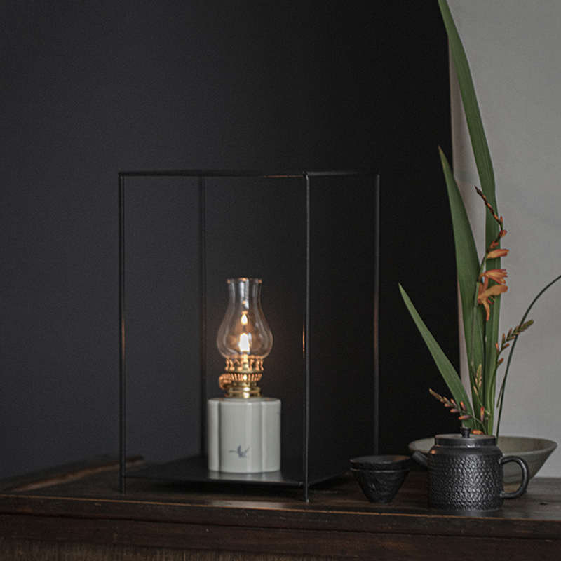 草木祠 铁艺花架茶壶茶具收纳展示架桌面小花几案几简约家居摆件