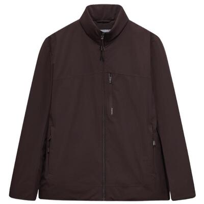 九牧王男装2025冬季新款黑色立领商务休闲男款羽绒服外套商场同款