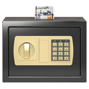 全钢存钱罐2025新款男孩女孩密码锁家用保险柜可投币儿童存钱箱子