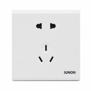 俊朗开关插座天悦系列 JUNON旗舰正品大面板无边框玉兰白大板套餐